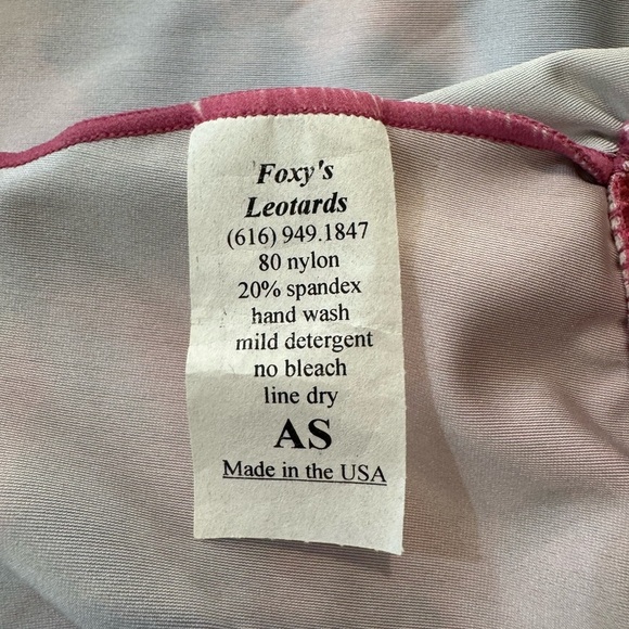 Foxy’s Gymnastics Leotard Women’s Adult Small NWT - Picture 5 of 10